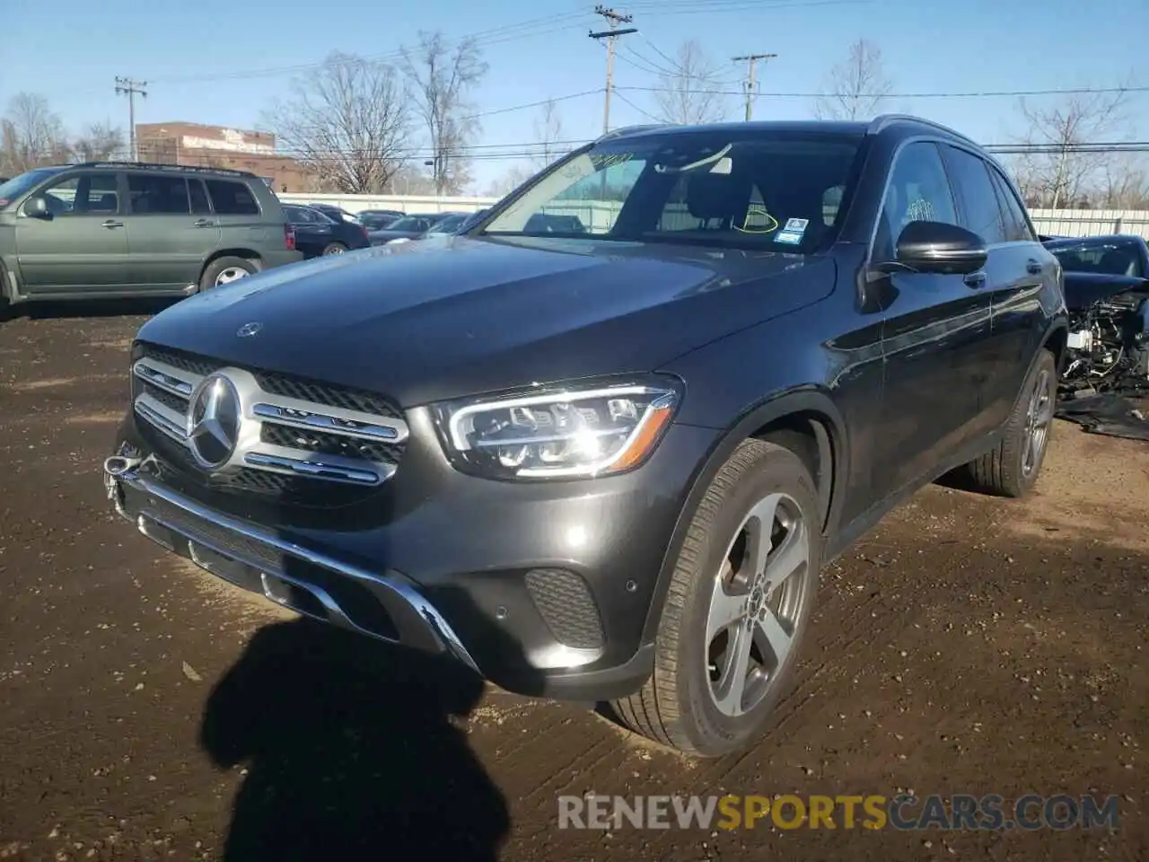 2 Photograph of a damaged car WDC0G8EB6LF706955 MERCEDES-BENZ GLC-CLASS 2020