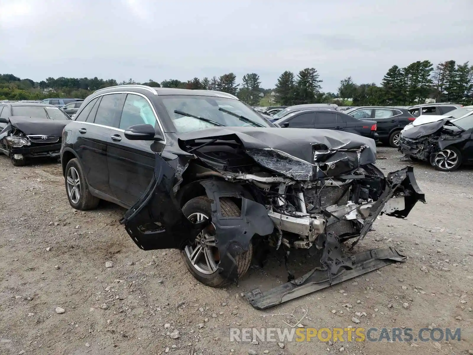 1 Photograph of a damaged car WDC0G8EB7LF673741 MERCEDES-BENZ GLC-CLASS 2020