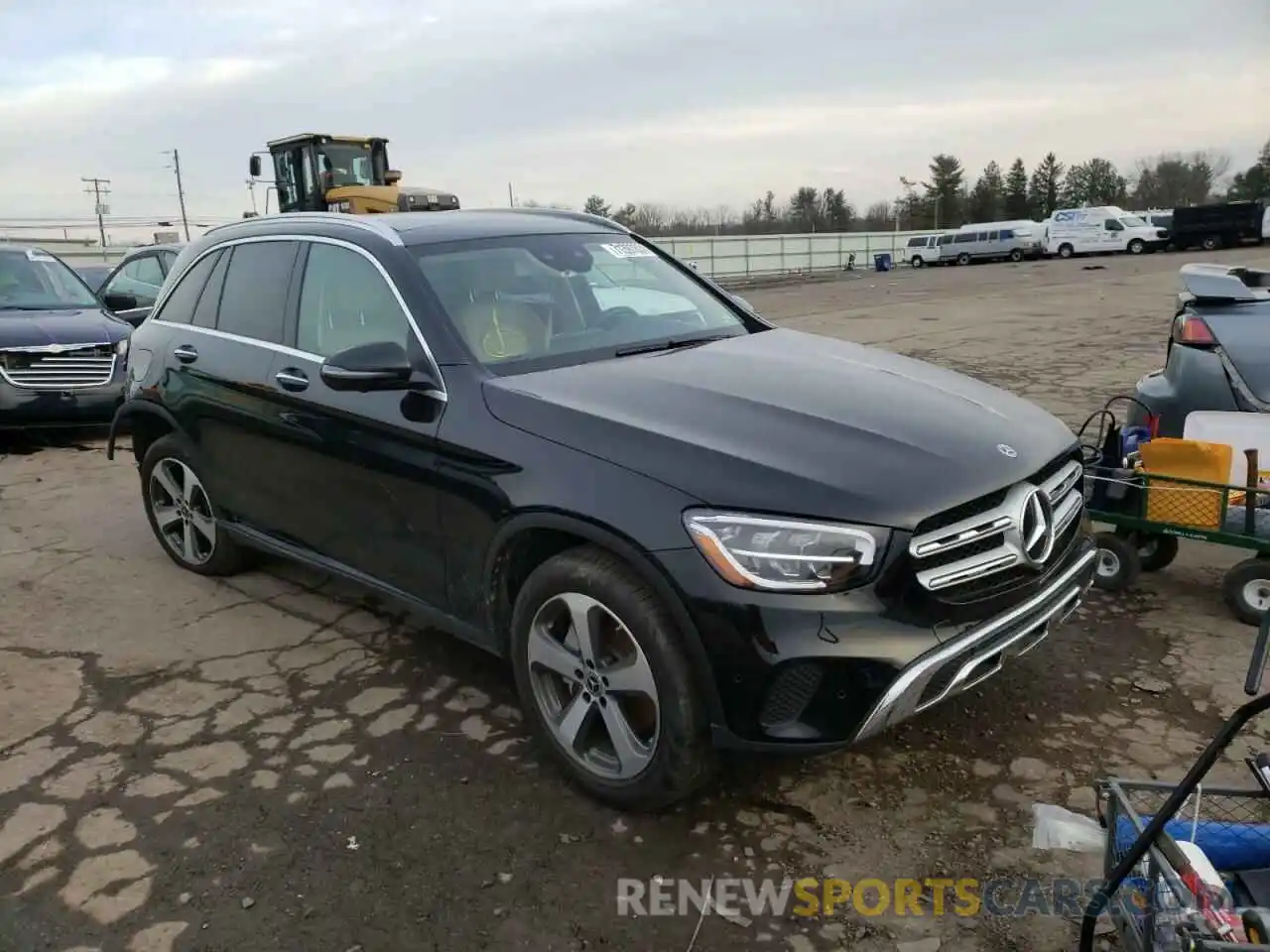 1 Фотография поврежденного автомобиля WDC0G8EB7LF696890 MERCEDES-BENZ GLC-CLASS 2020