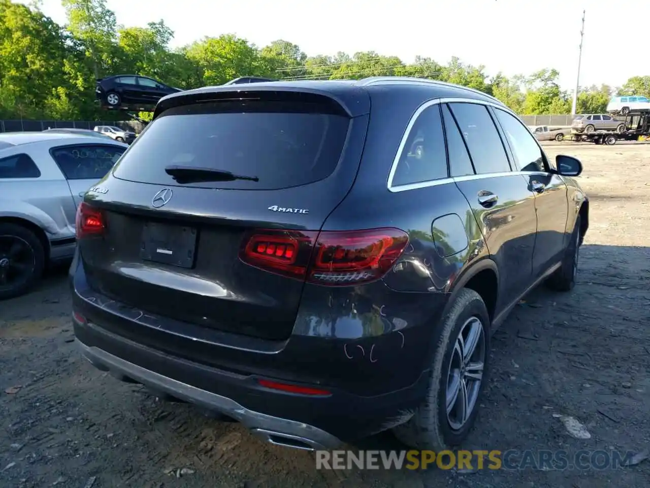 4 Photograph of a damaged car WDC0G8EB7LF704941 MERCEDES-BENZ GLC-CLASS 2020