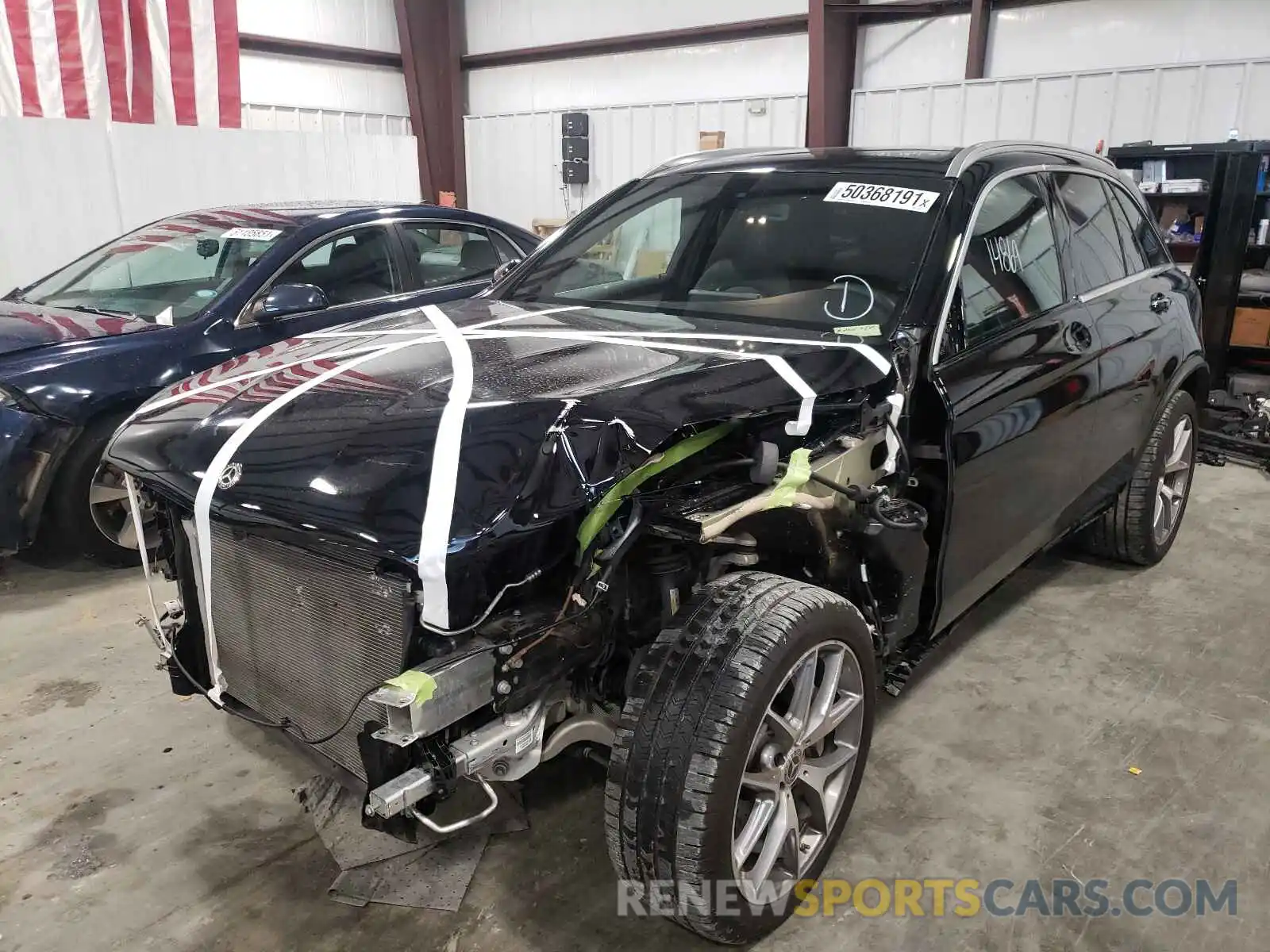 2 Photograph of a damaged car WDC0G8EB7LF718192 MERCEDES-BENZ GLC-CLASS 2020