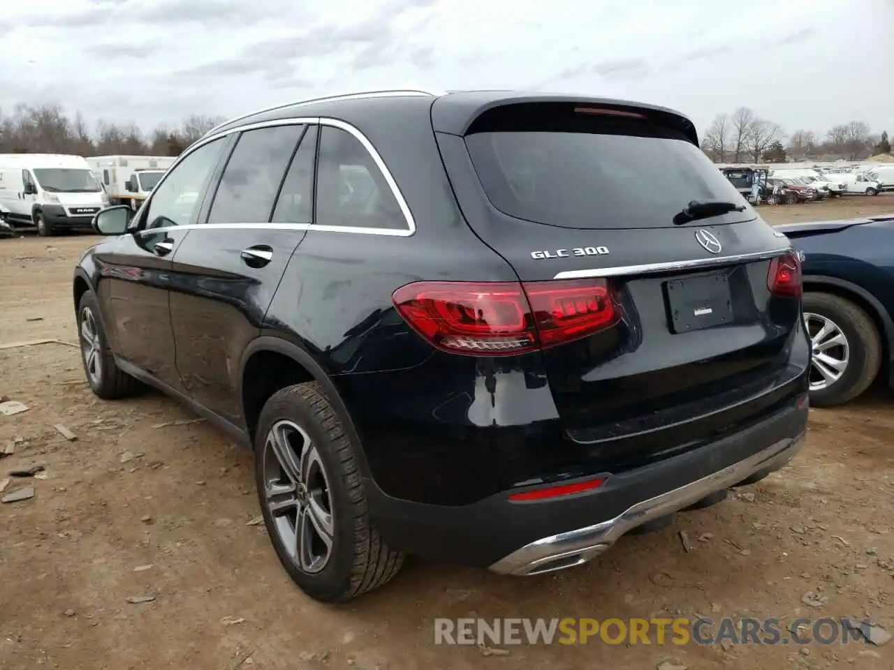 3 Photograph of a damaged car WDC0G8EB7LF740306 MERCEDES-BENZ GLC-CLASS 2020