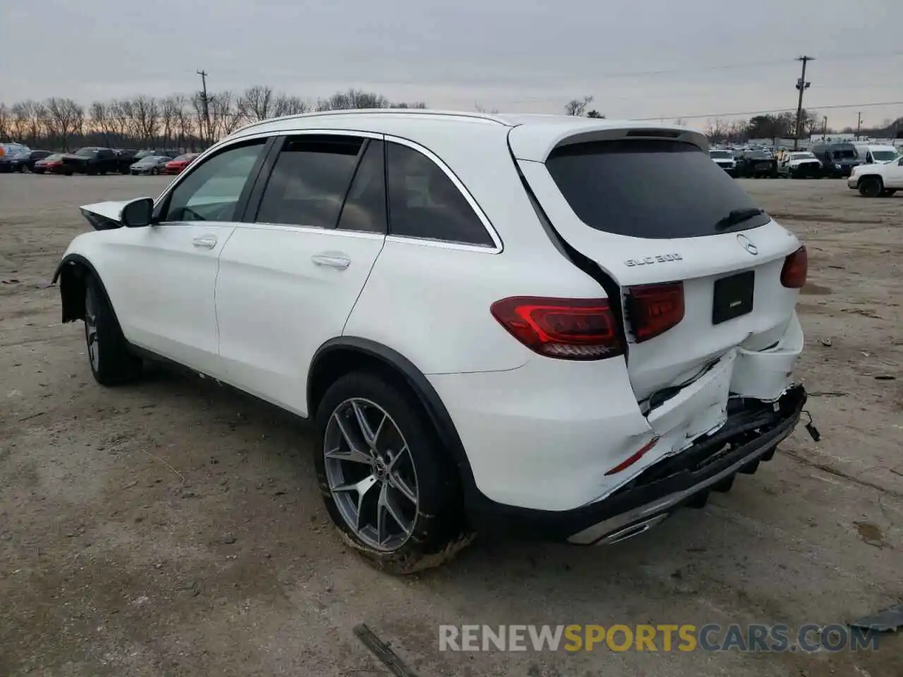 3 Photograph of a damaged car WDC0G8EB7LF740449 MERCEDES-BENZ GLC-CLASS 2020