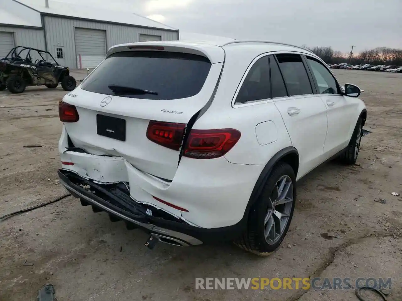 4 Photograph of a damaged car WDC0G8EB7LF740449 MERCEDES-BENZ GLC-CLASS 2020