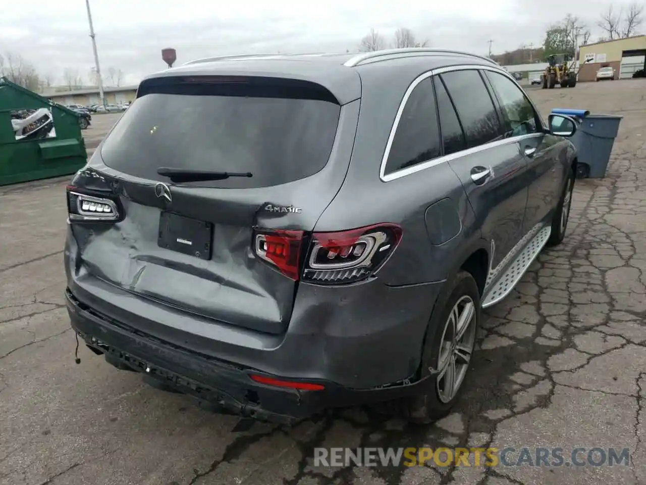 4 Photograph of a damaged car WDC0G8EB8LF718685 MERCEDES-BENZ GLC-CLASS 2020