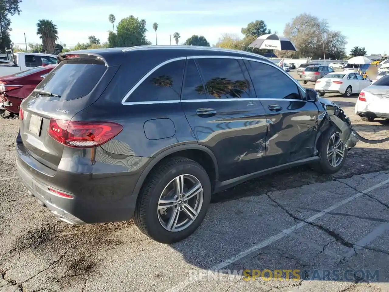 3 Photograph of a damaged car WDC0G8EB8LF719187 MERCEDES-BENZ GLC-CLASS 2020