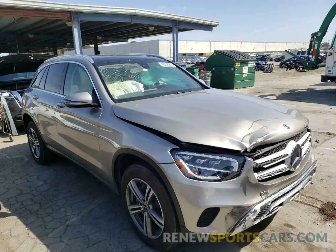 1 Photograph of a damaged car WDC0G8EB9LF683123 MERCEDES-BENZ GLC-CLASS 2020