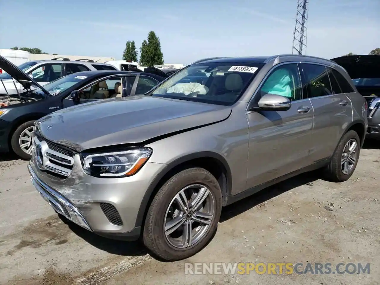 2 Photograph of a damaged car WDC0G8EB9LF683123 MERCEDES-BENZ GLC-CLASS 2020