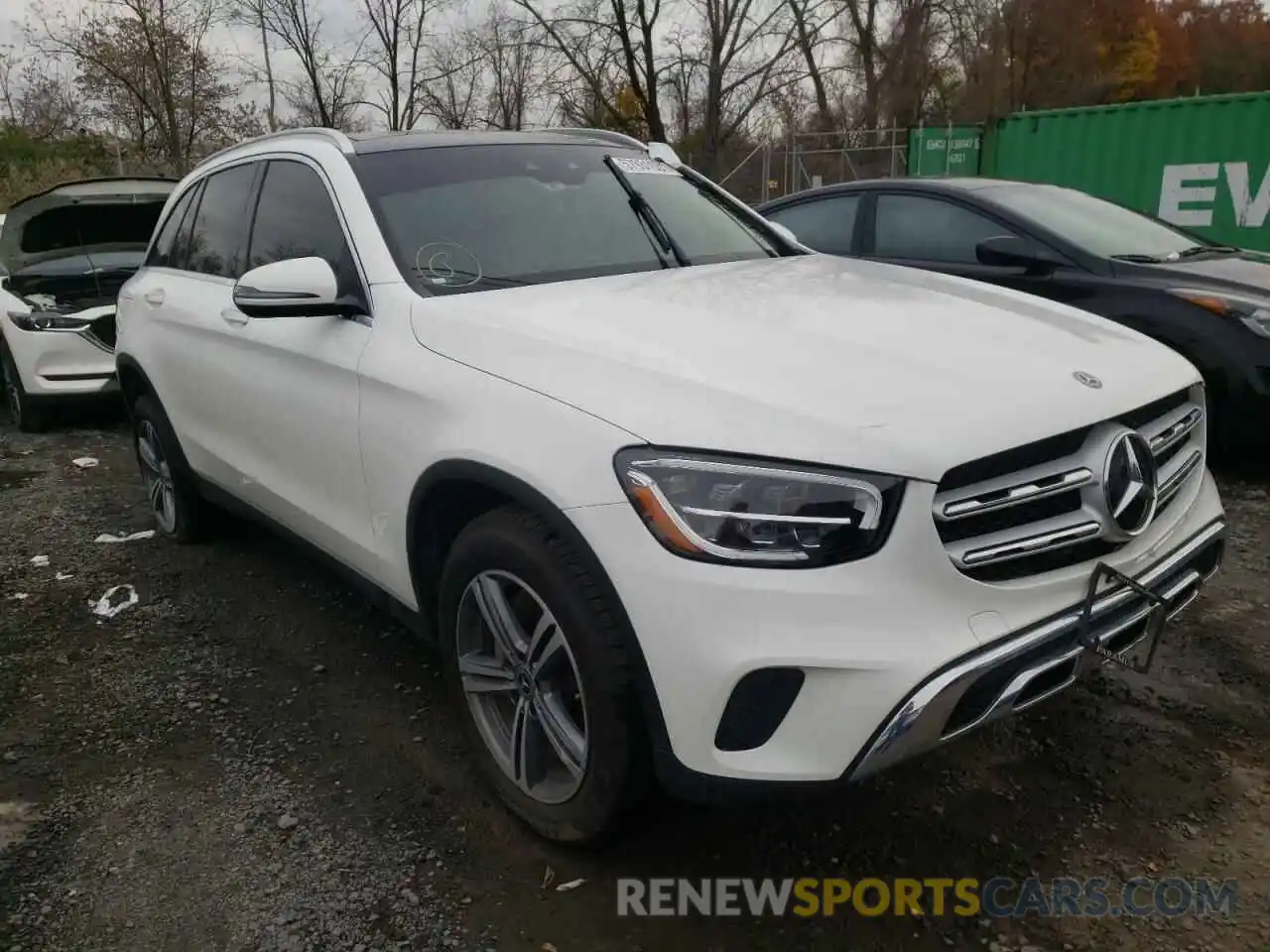 1 Photograph of a damaged car WDC0G8EB9LF692596 MERCEDES-BENZ GLC-CLASS 2020