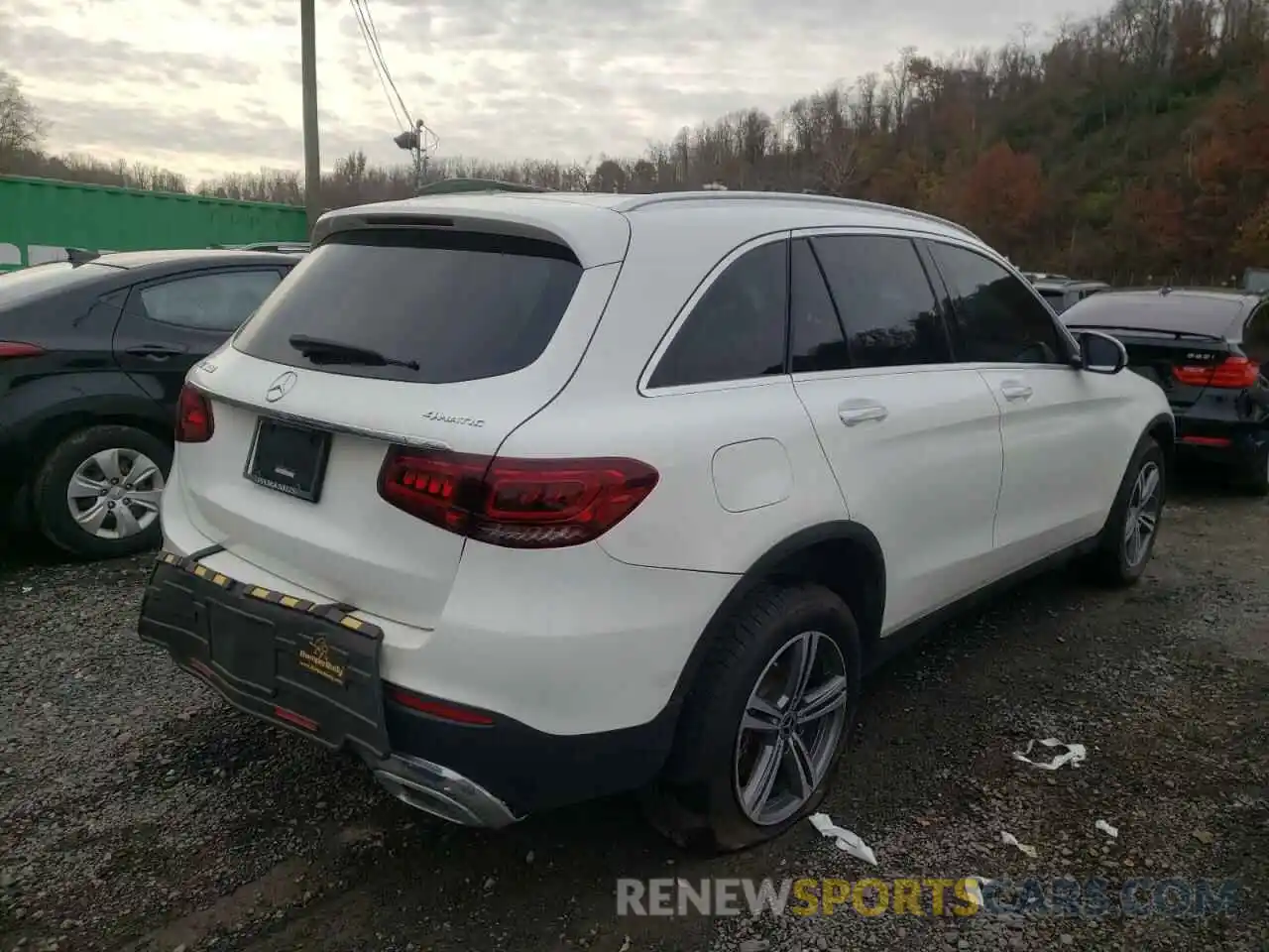 4 Photograph of a damaged car WDC0G8EB9LF692596 MERCEDES-BENZ GLC-CLASS 2020