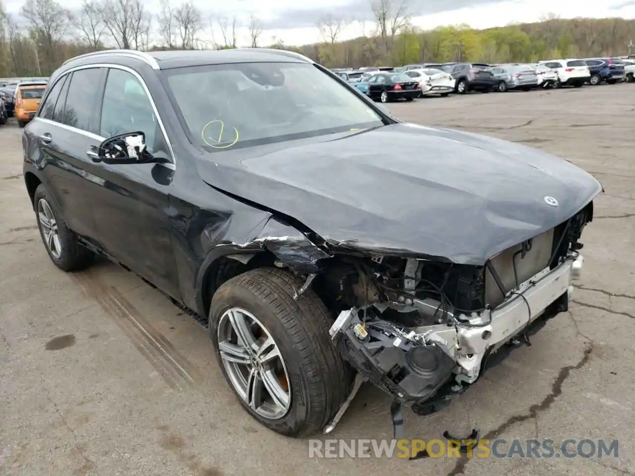 1 Photograph of a damaged car WDC0G8EB9LF703922 MERCEDES-BENZ GLC-CLASS 2020