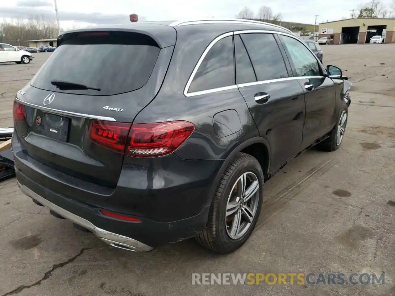 4 Photograph of a damaged car WDC0G8EB9LF703922 MERCEDES-BENZ GLC-CLASS 2020