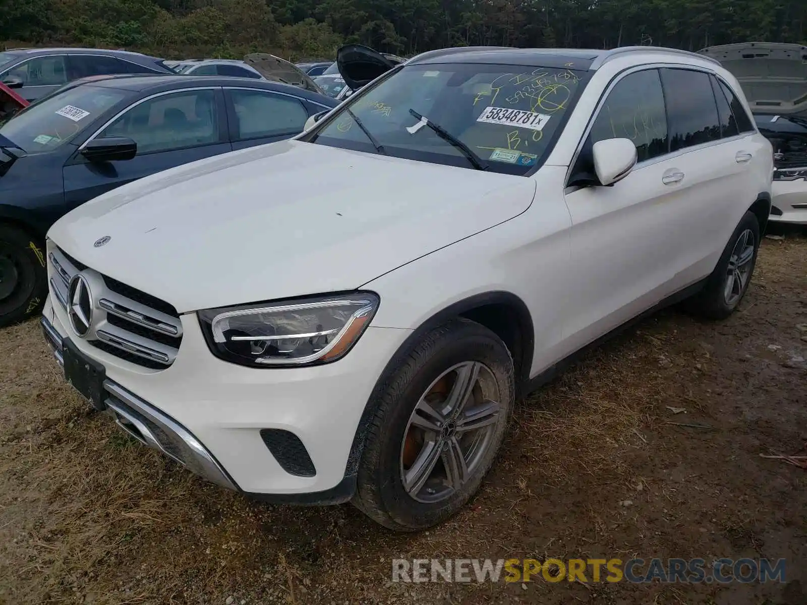 2 Photograph of a damaged car WDC0G8EB9LF718310 MERCEDES-BENZ GLC-CLASS 2020