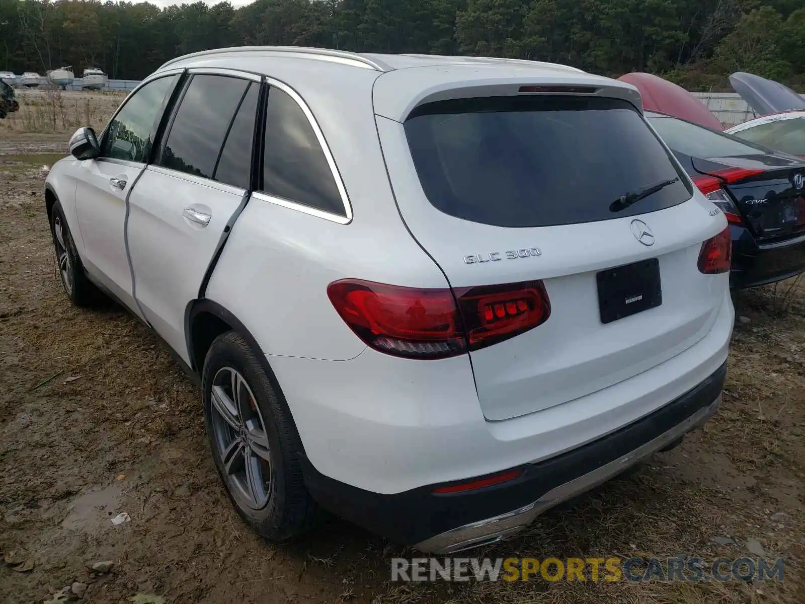 3 Photograph of a damaged car WDC0G8EB9LF718310 MERCEDES-BENZ GLC-CLASS 2020