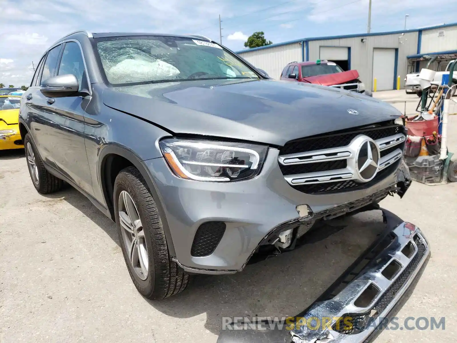 1 Photograph of a damaged car WDC0G8EB9LF723376 MERCEDES-BENZ GLC-CLASS 2020