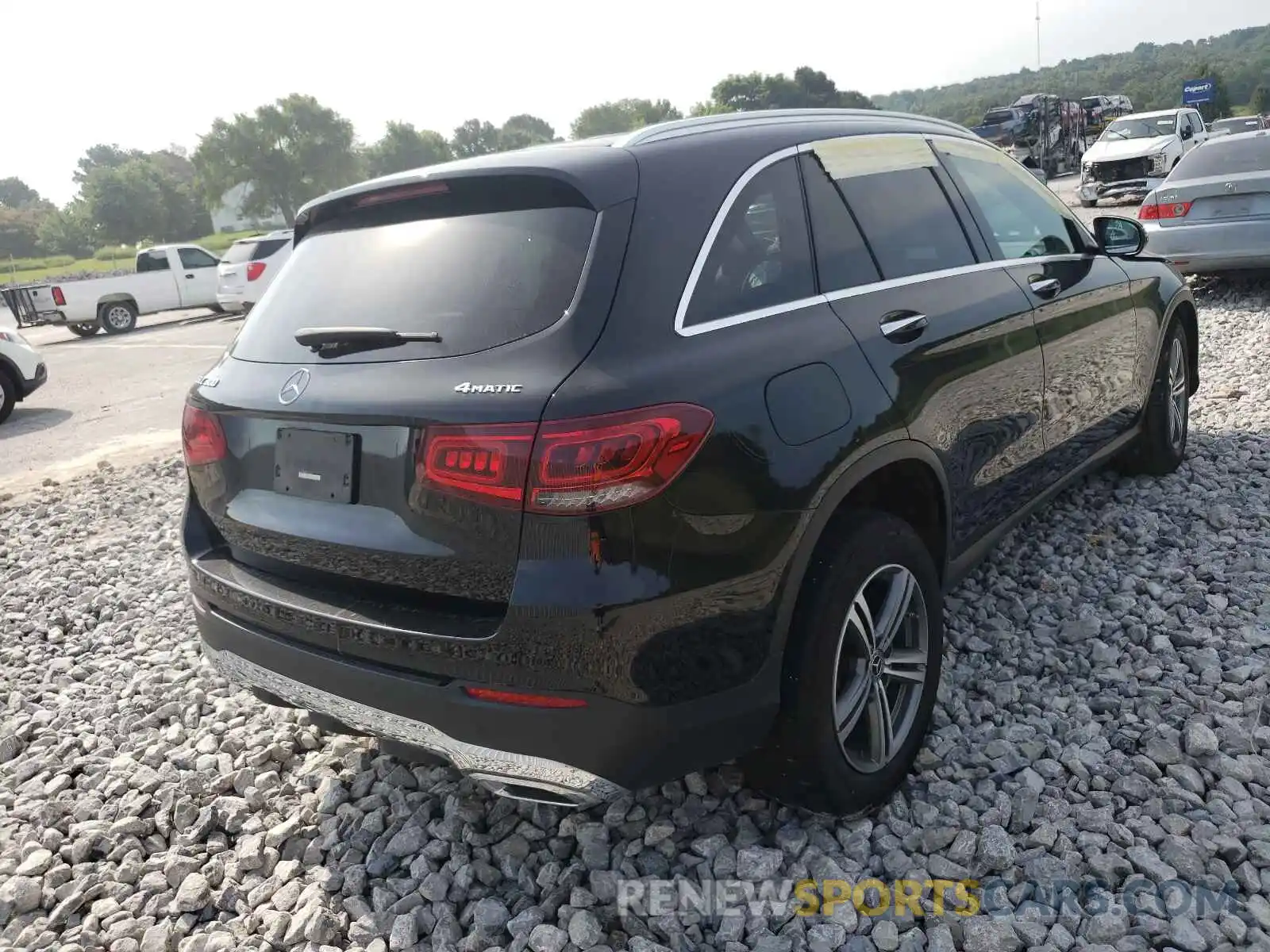 4 Photograph of a damaged car WDC0G8EBXLF674575 MERCEDES-BENZ GLC-CLASS 2020