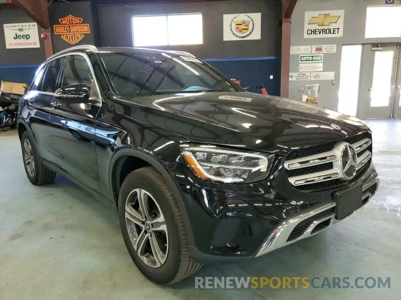 1 Photograph of a damaged car WDC0G8EBXLF734337 MERCEDES-BENZ GLC-CLASS 2020