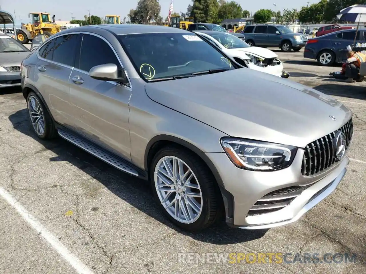 1 Photograph of a damaged car WDC0J6EB1LF727377 MERCEDES-BENZ GLC-CLASS 2020