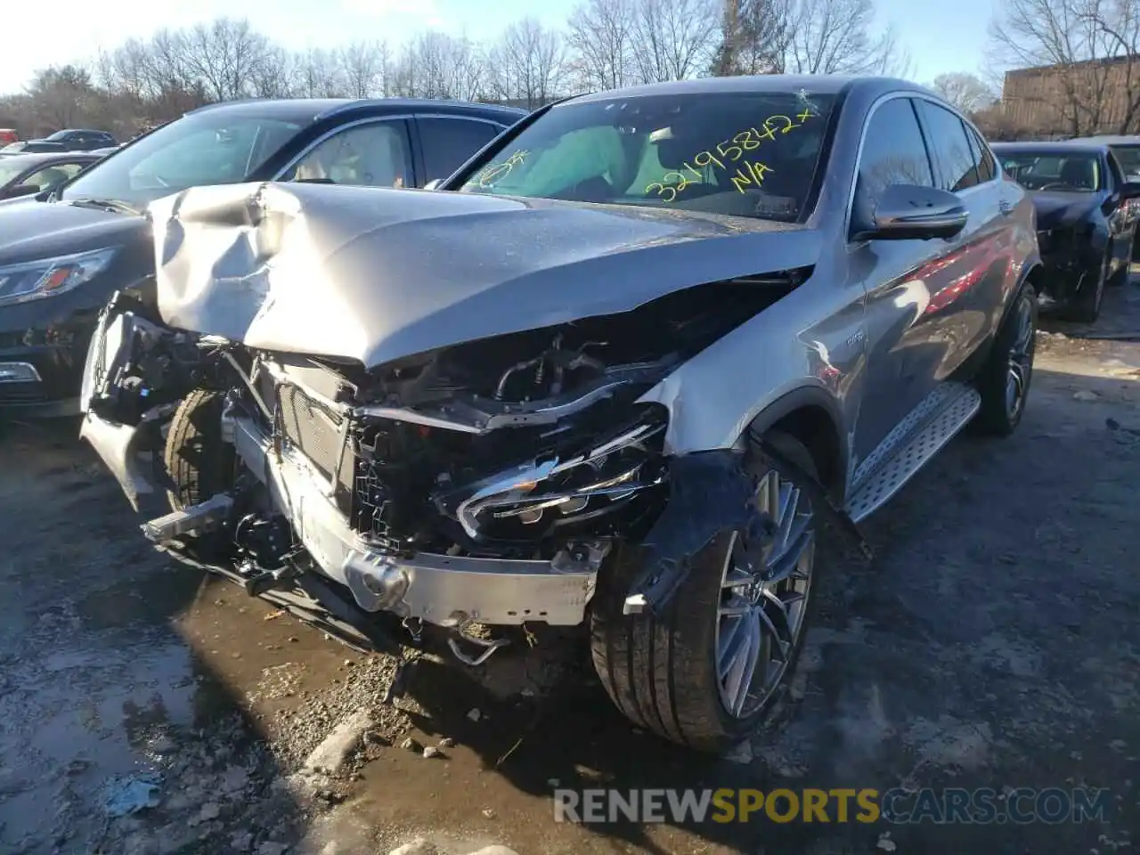 2 Photograph of a damaged car WDC0J6EB8LF731393 MERCEDES-BENZ GLC-CLASS 2020