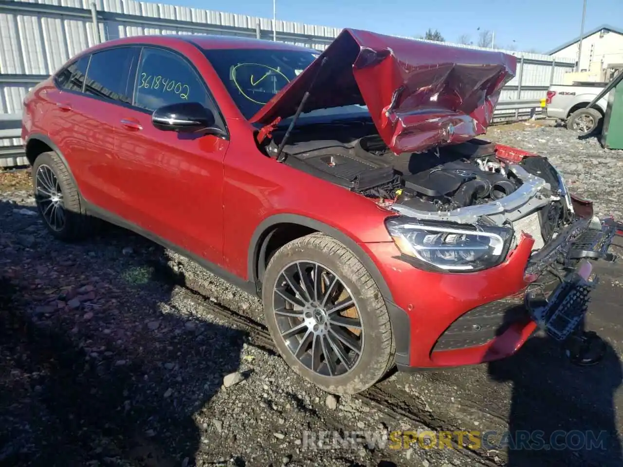 1 Photograph of a damaged car WDC0J8EB2LF743860 MERCEDES-BENZ GLC-CLASS 2020