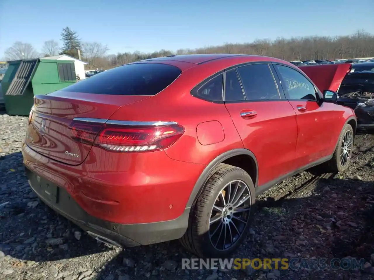 4 Photograph of a damaged car WDC0J8EB2LF743860 MERCEDES-BENZ GLC-CLASS 2020