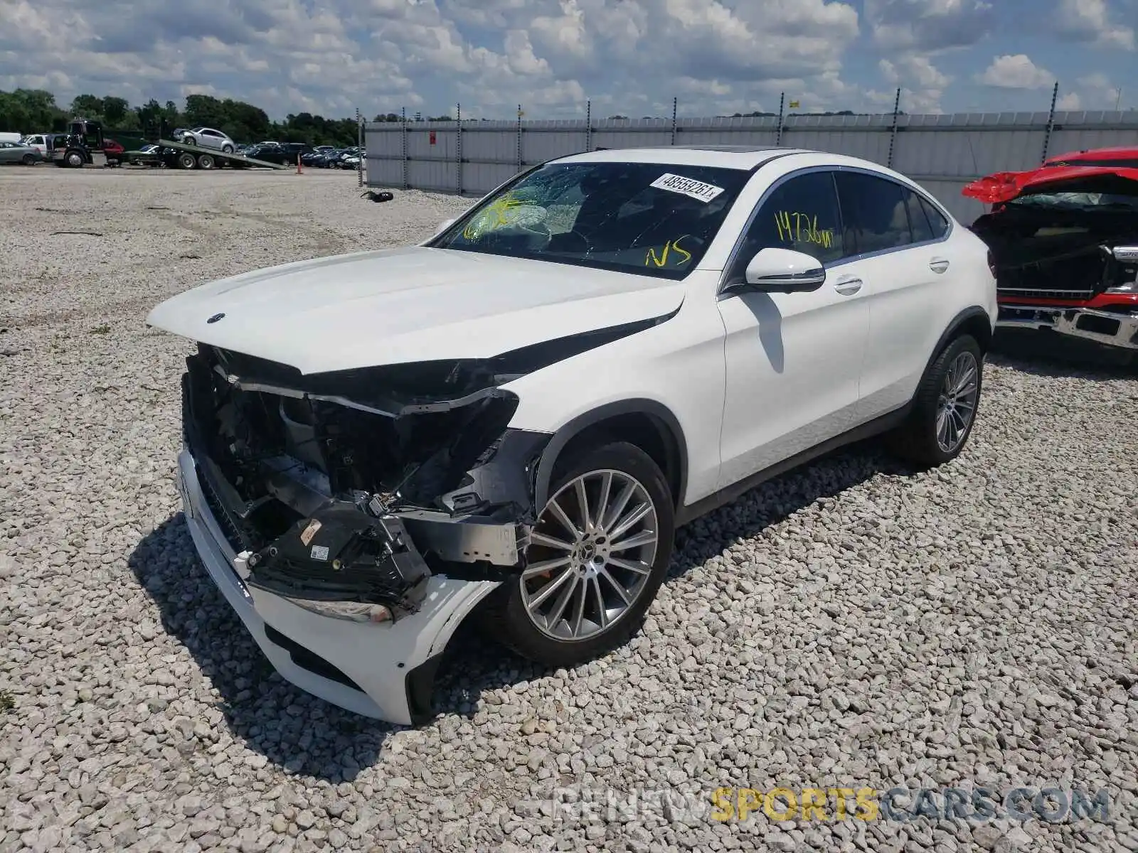 2 Photograph of a damaged car WDC0J8EB5LF741214 MERCEDES-BENZ GLC-CLASS 2020