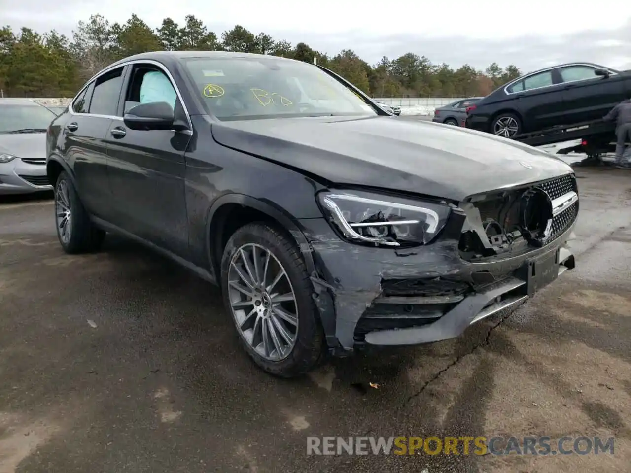 1 Photograph of a damaged car WDC0J8EBXLF722335 MERCEDES-BENZ GLC-CLASS 2020