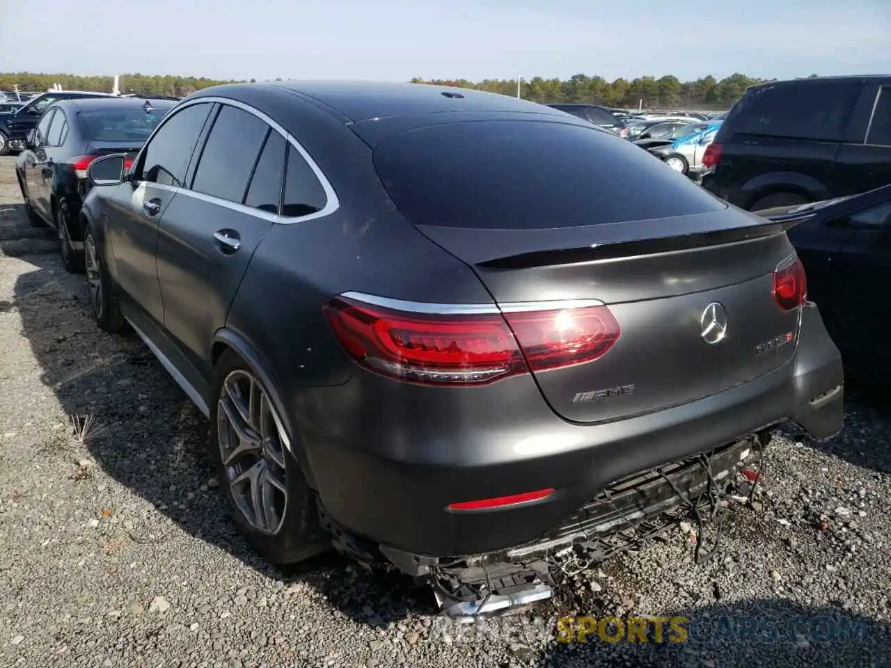 3 Photograph of a damaged car WDC0J8KB9LF694290 MERCEDES-BENZ GLC-CLASS 2020