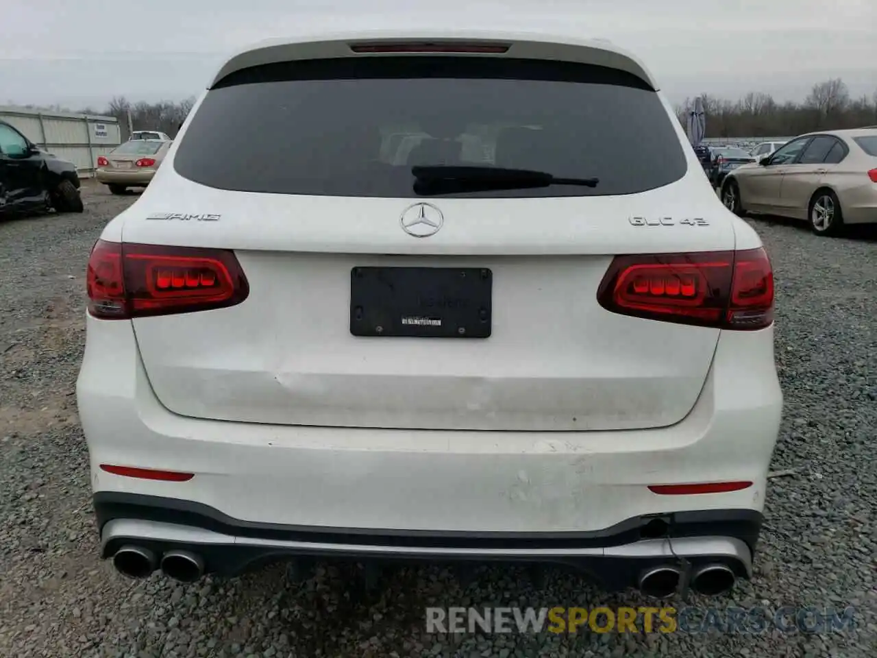 6 Photograph of a damaged car W1N0G6EB4MF946526 MERCEDES-BENZ GLC-CLASS 2021