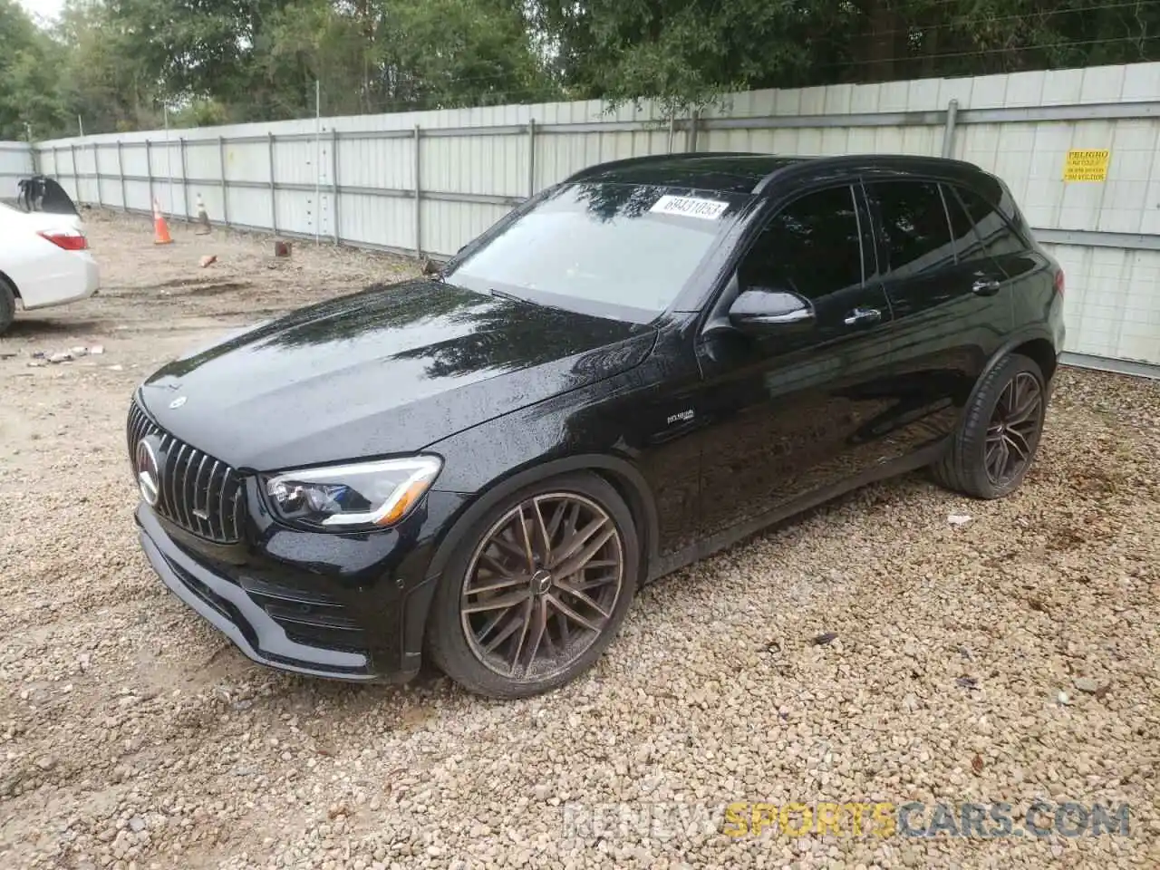 1 Photograph of a damaged car W1N0G6EB5MF902020 MERCEDES-BENZ GLC-CLASS 2021