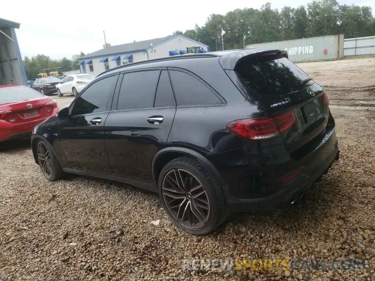 2 Photograph of a damaged car W1N0G6EB5MF902020 MERCEDES-BENZ GLC-CLASS 2021