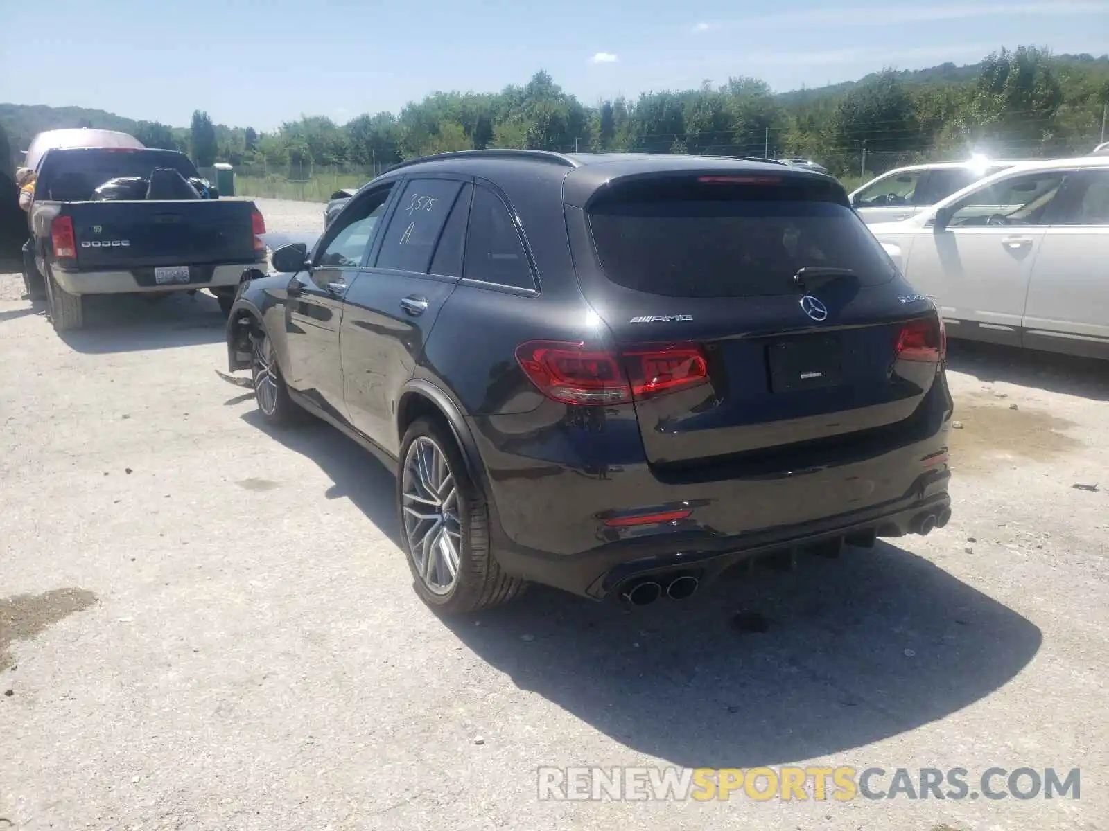 3 Photograph of a damaged car W1N0G6EB5MF923157 MERCEDES-BENZ GLC-CLASS 2021