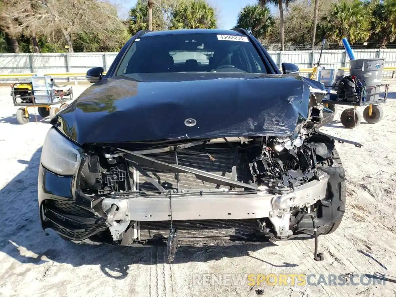 5 Photograph of a damaged car W1N0G6EB8MF921547 MERCEDES-BENZ GLC-CLASS 2021