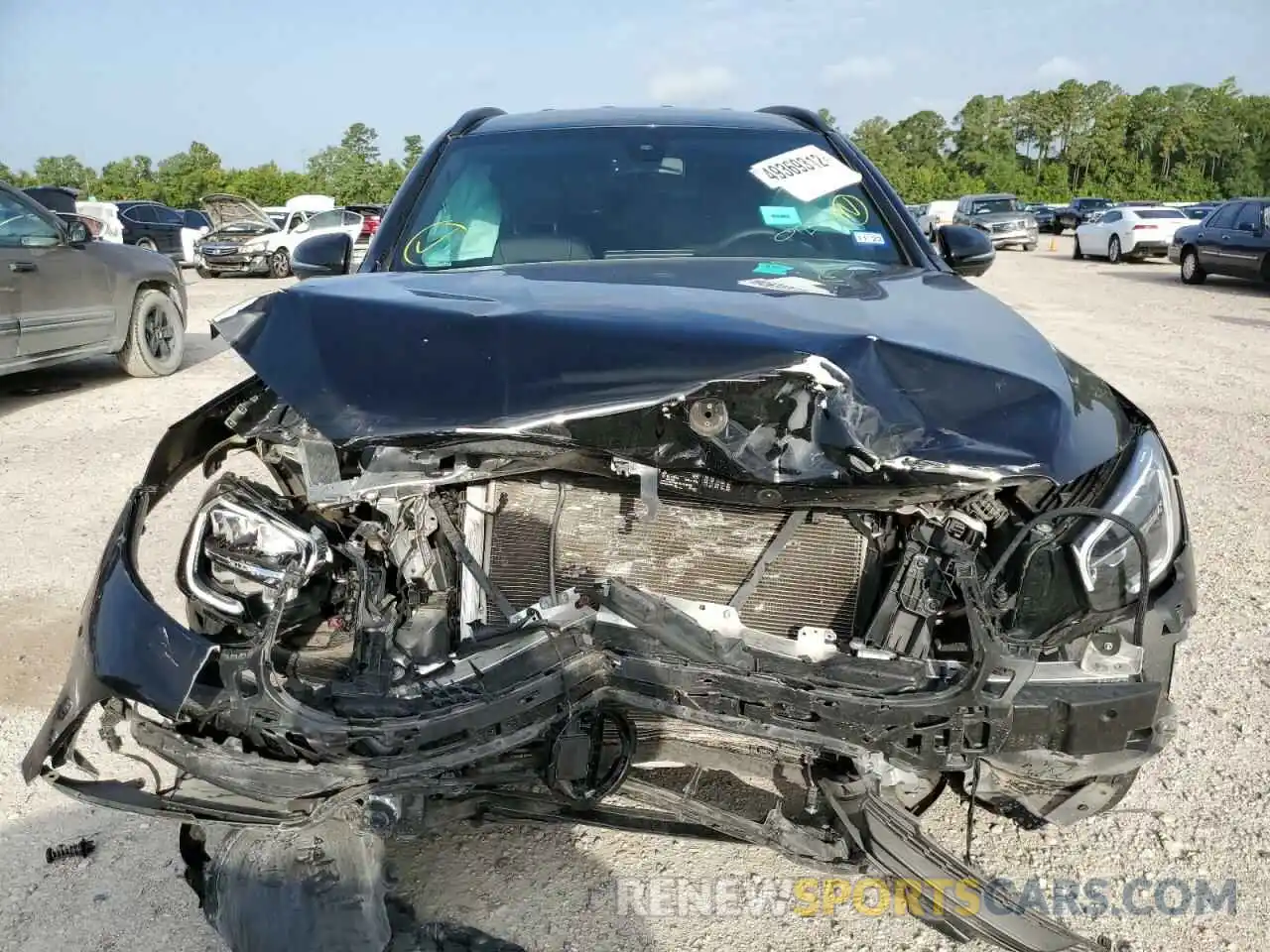 9 Photograph of a damaged car W1N0G8DB0MV264326 MERCEDES-BENZ GLC-CLASS 2021