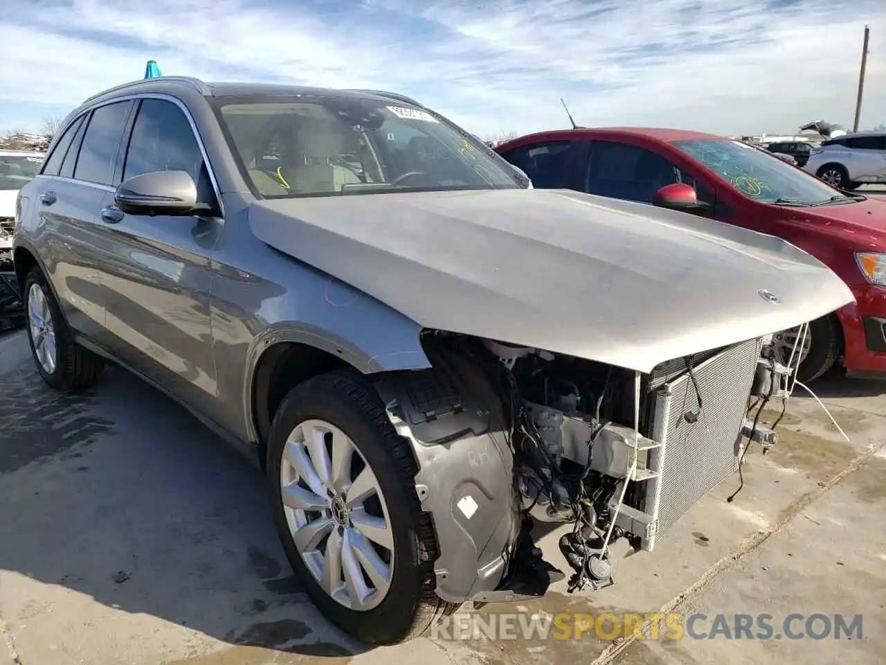 1 Photograph of a damaged car W1N0G8DB0MV317493 MERCEDES-BENZ GLC-CLASS 2021