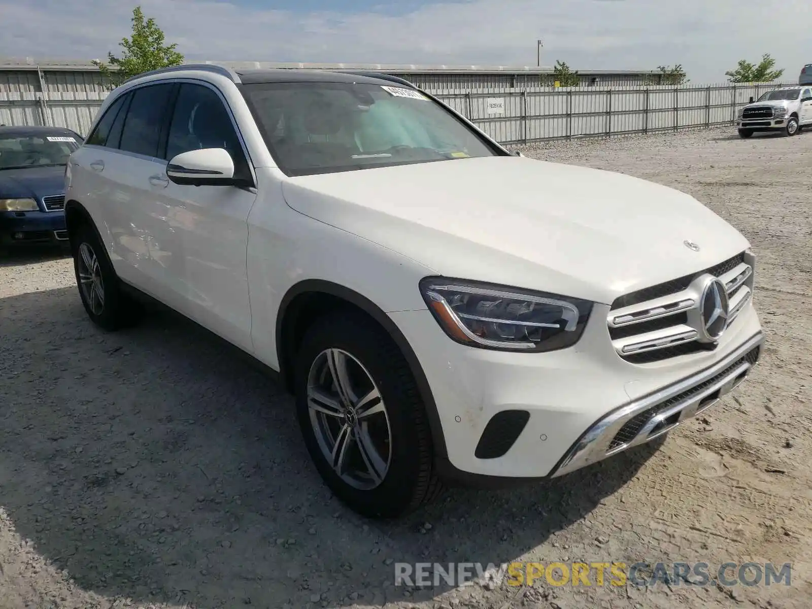 1 Photograph of a damaged car W1N0G8DB1MF891420 MERCEDES-BENZ GLC-CLASS 2021