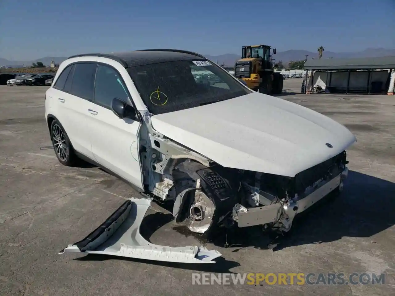 1 Photograph of a damaged car W1N0G8DB1MF927929 MERCEDES-BENZ GLC-CLASS 2021