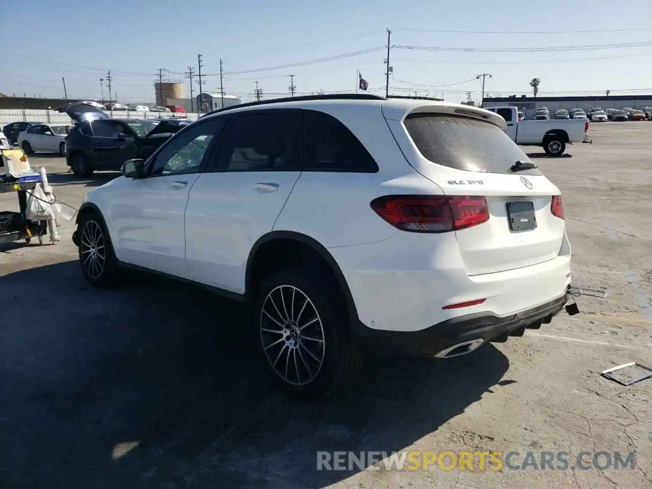 3 Photograph of a damaged car W1N0G8DB1MF927929 MERCEDES-BENZ GLC-CLASS 2021