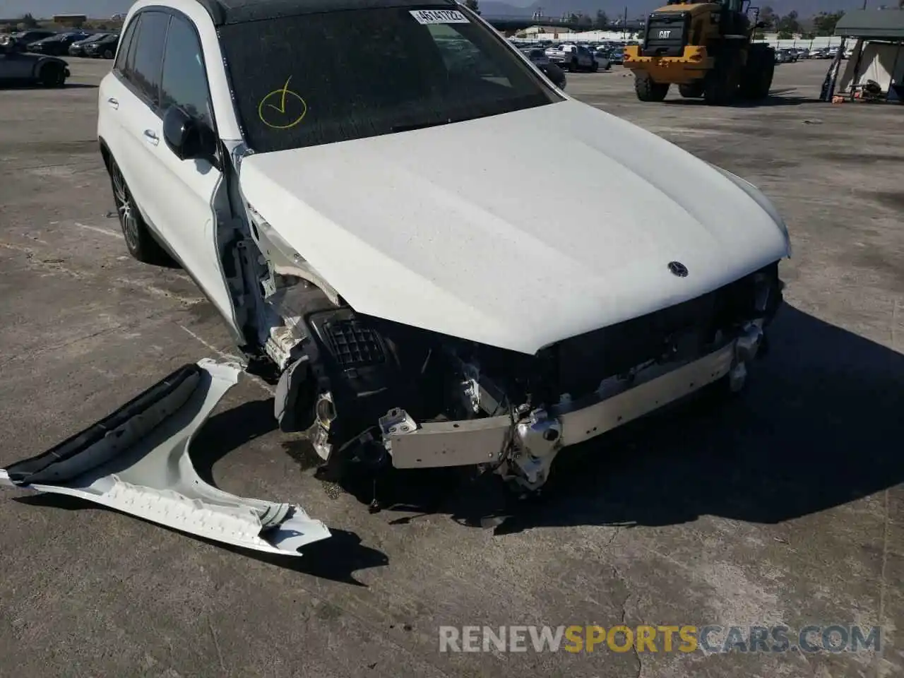 9 Photograph of a damaged car W1N0G8DB1MF927929 MERCEDES-BENZ GLC-CLASS 2021