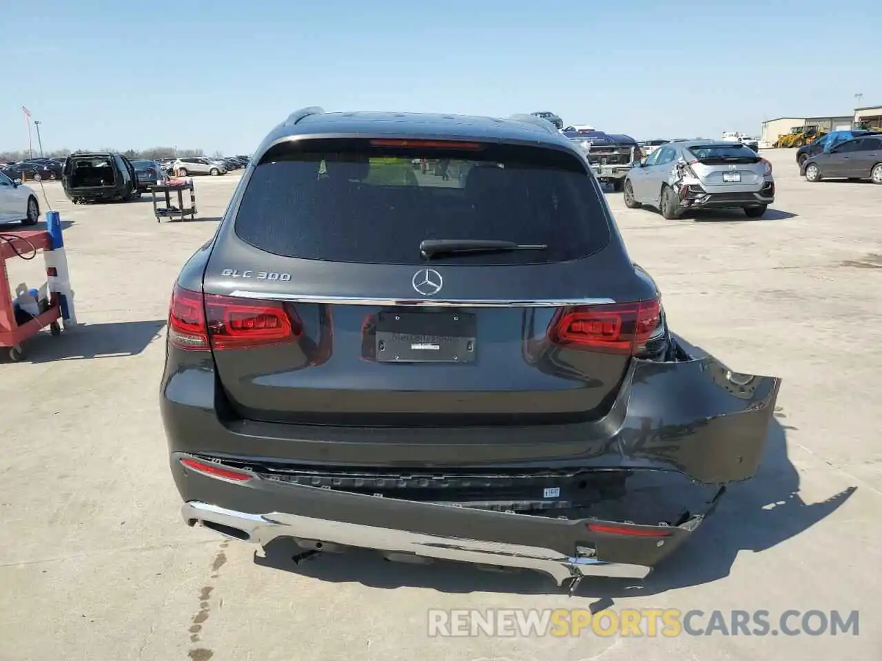 6 Photograph of a damaged car W1N0G8DB1MV274864 MERCEDES-BENZ GLC-CLASS 2021