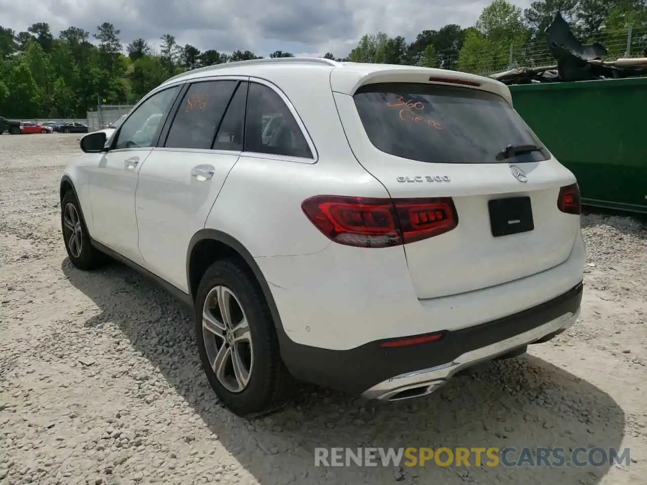 3 Photograph of a damaged car W1N0G8DB1MV294189 MERCEDES-BENZ GLC-CLASS 2021