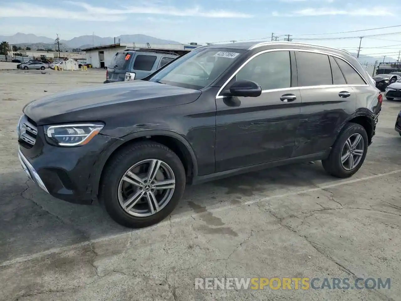 1 Photograph of a damaged car W1N0G8DB1MV322198 MERCEDES-BENZ GLC-CLASS 2021