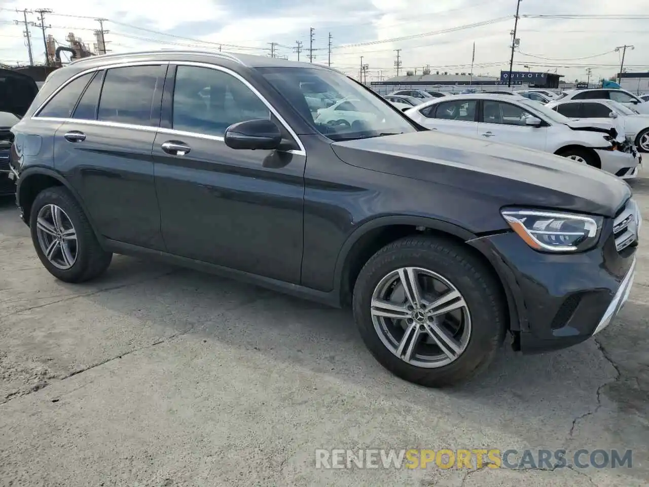 4 Photograph of a damaged car W1N0G8DB1MV322198 MERCEDES-BENZ GLC-CLASS 2021