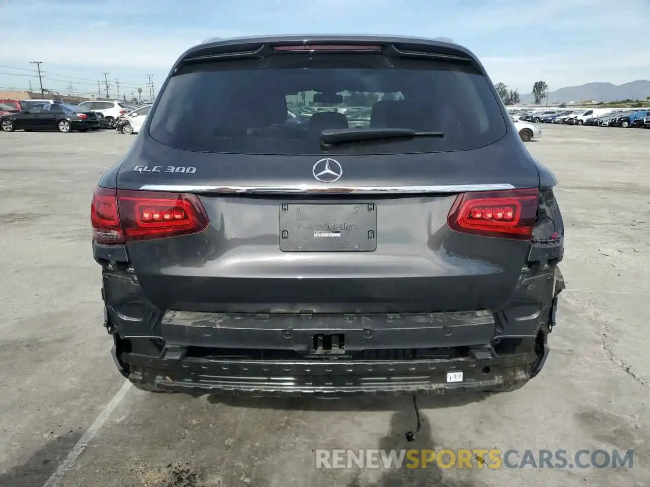 6 Photograph of a damaged car W1N0G8DB1MV322198 MERCEDES-BENZ GLC-CLASS 2021