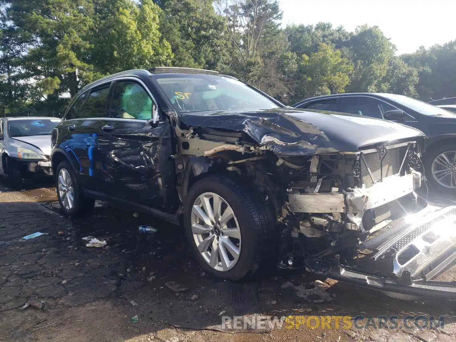 1 Photograph of a damaged car W1N0G8DB2MF870124 MERCEDES-BENZ GLC-CLASS 2021