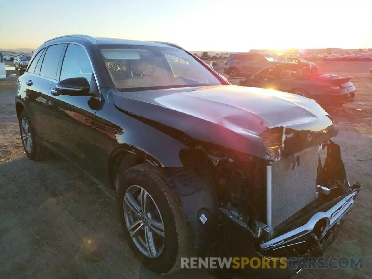 1 Photograph of a damaged car W1N0G8DB2MF894875 MERCEDES-BENZ GLC-CLASS 2021