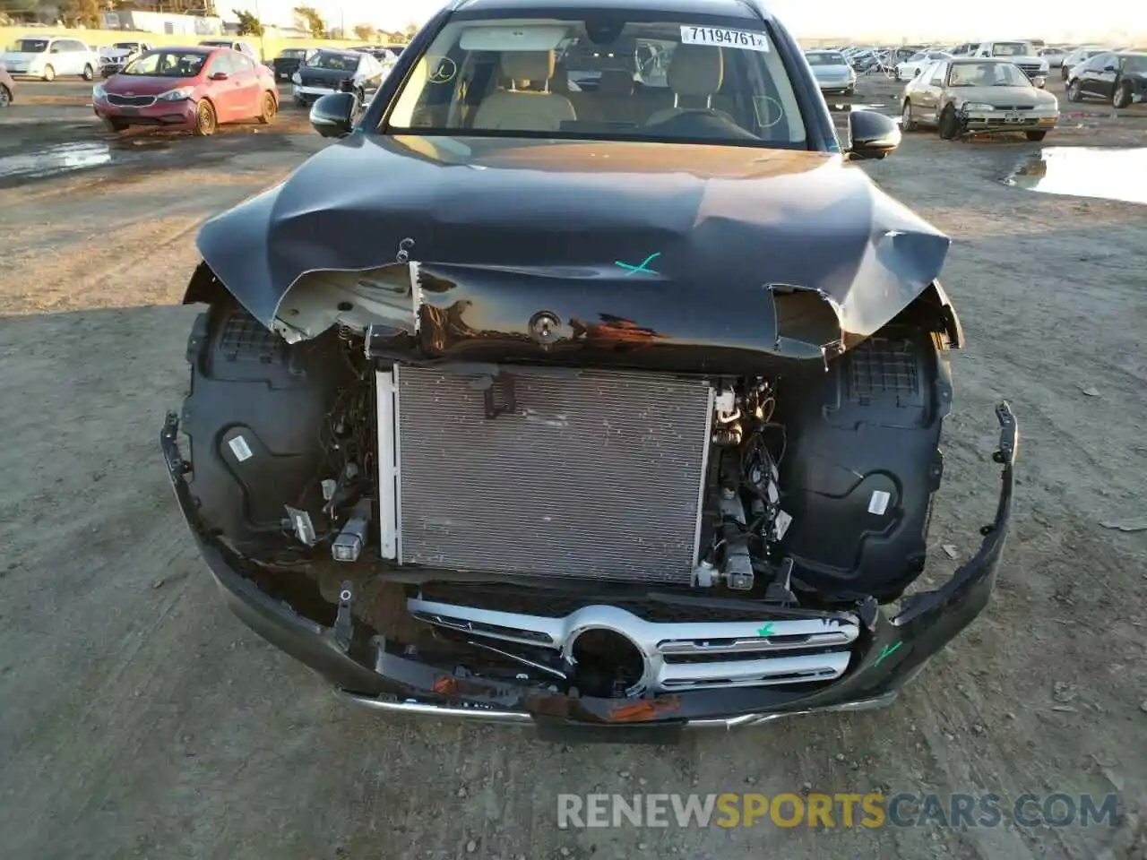 9 Photograph of a damaged car W1N0G8DB2MF894875 MERCEDES-BENZ GLC-CLASS 2021