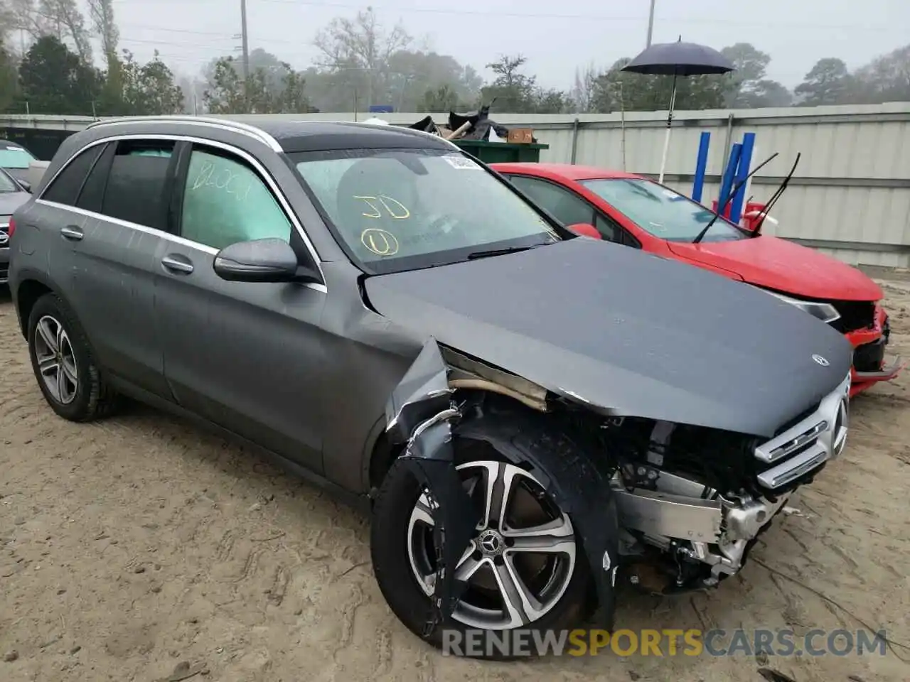 1 Photograph of a damaged car W1N0G8DB2MF915692 MERCEDES-BENZ GLC-CLASS 2021