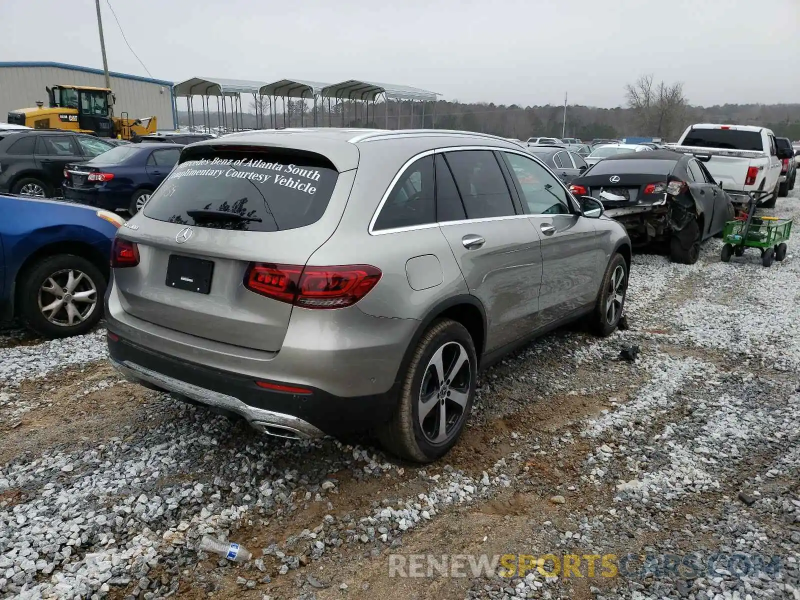 4 Photograph of a damaged car W1N0G8DB2MV263484 MERCEDES-BENZ GLC-CLASS 2021