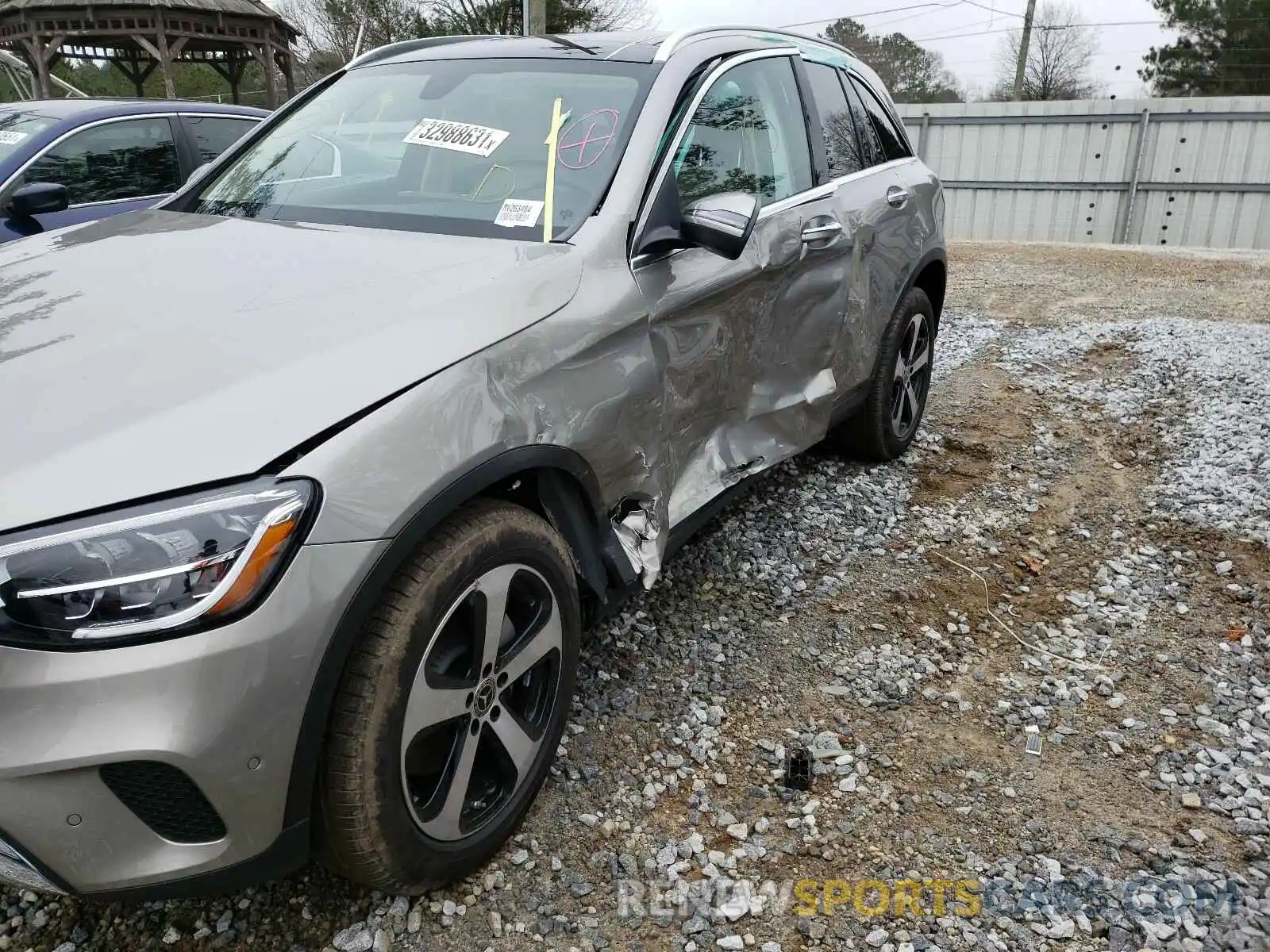 9 Photograph of a damaged car W1N0G8DB2MV263484 MERCEDES-BENZ GLC-CLASS 2021